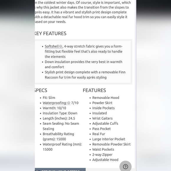 Kelly skicoat - Picture 3 of 5